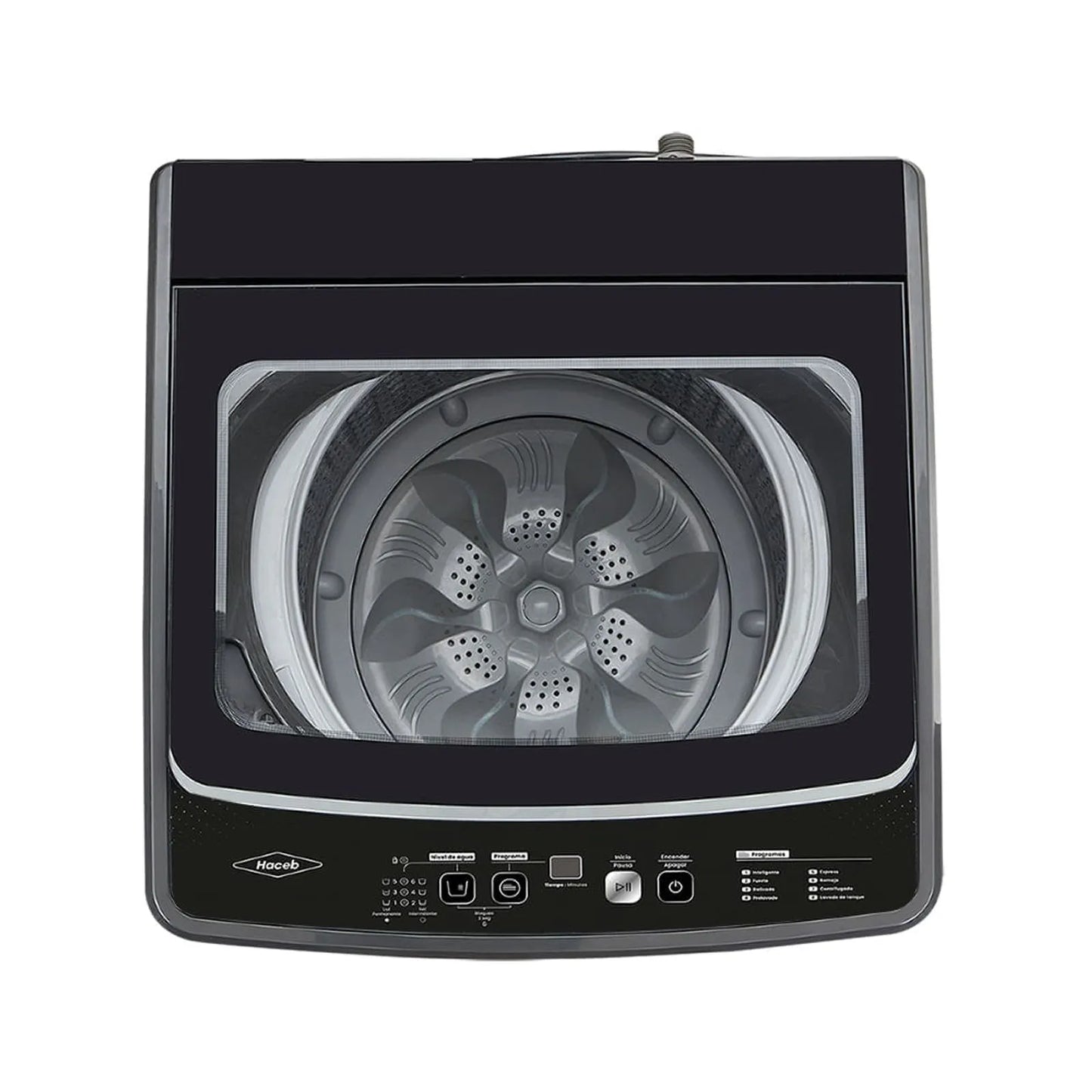 Lavadora Haceb Carga Superior 12Kg Digital Gris - 9003668