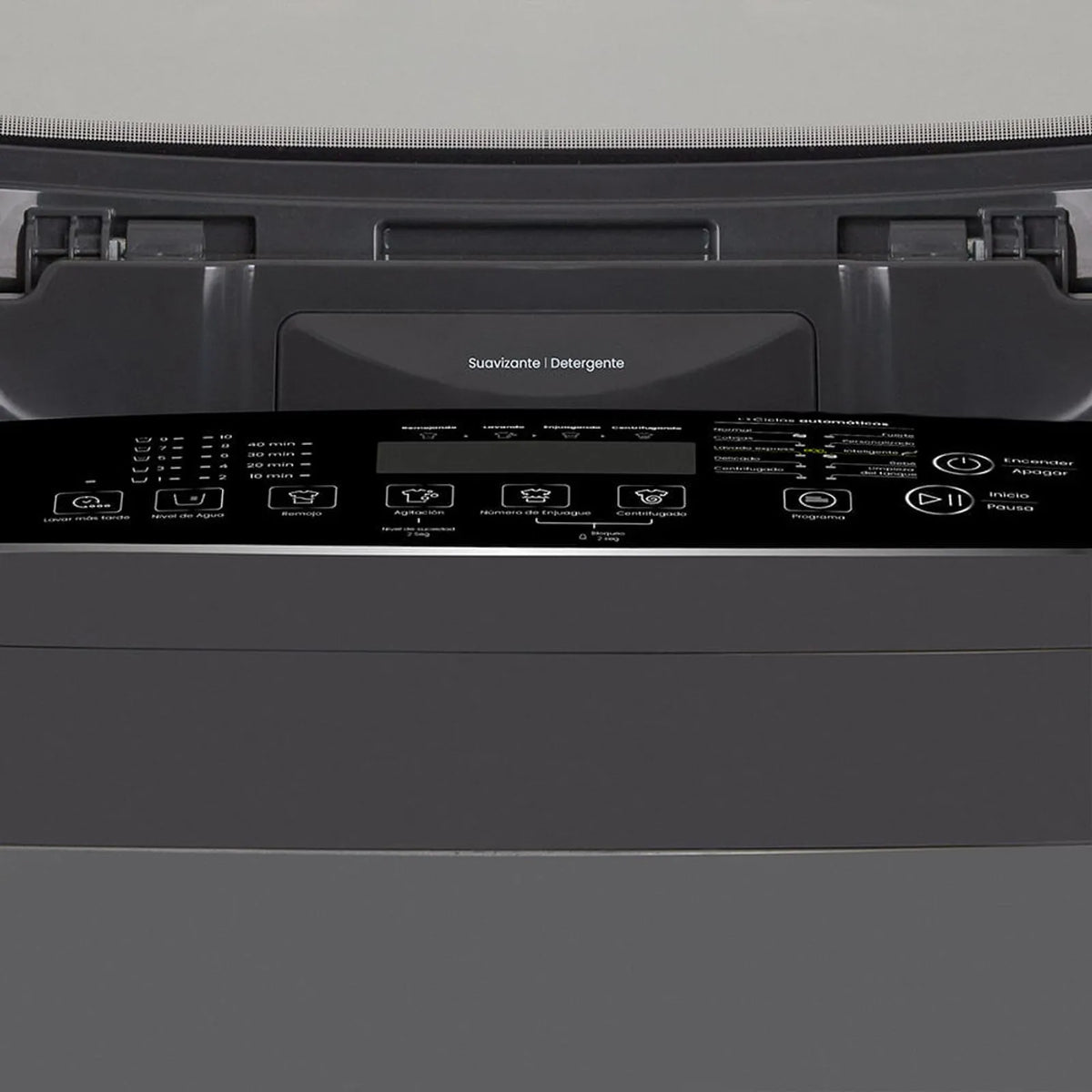 Lavadora Haceb 22Kg Carga Superior Panel Digital Gris - LAVCS22KGDGC