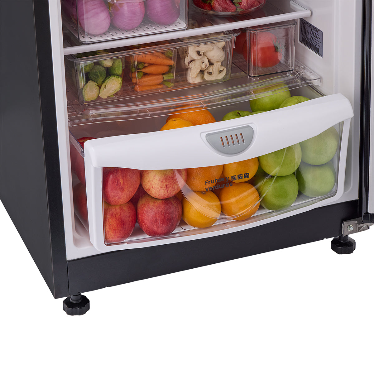 Nevera Haceb No Frost 311 Litros Manija Externa Negro Cósmico Inverter - NEV LIS 311 SE DA ME NC INV - Logística Haceb