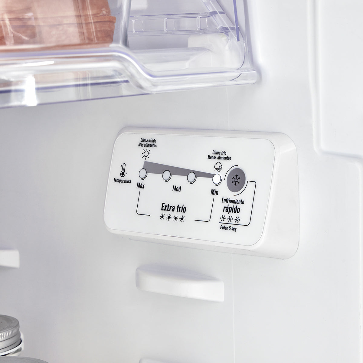 Nevera Haceb No Frost 271 Litros Manija Externa Negro Esmeralda Inverter - NEV 271 SE DA ME NE INV