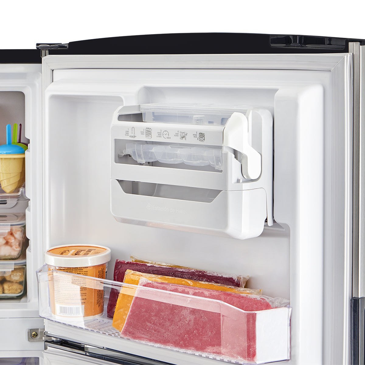 Nevera Haceb No Frost 271 Litros Manija Integrada Inox Inverter -  NEV 271 SE DA MI INOX INV