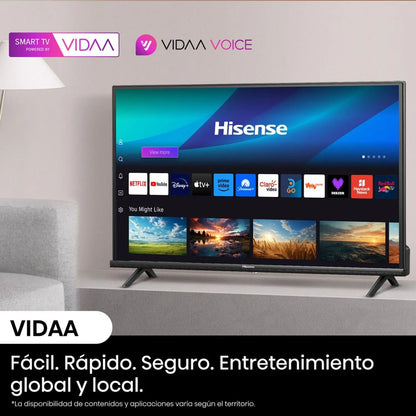 TELEVISOR HISENSE 32 LED HD SMART TV 32A4N