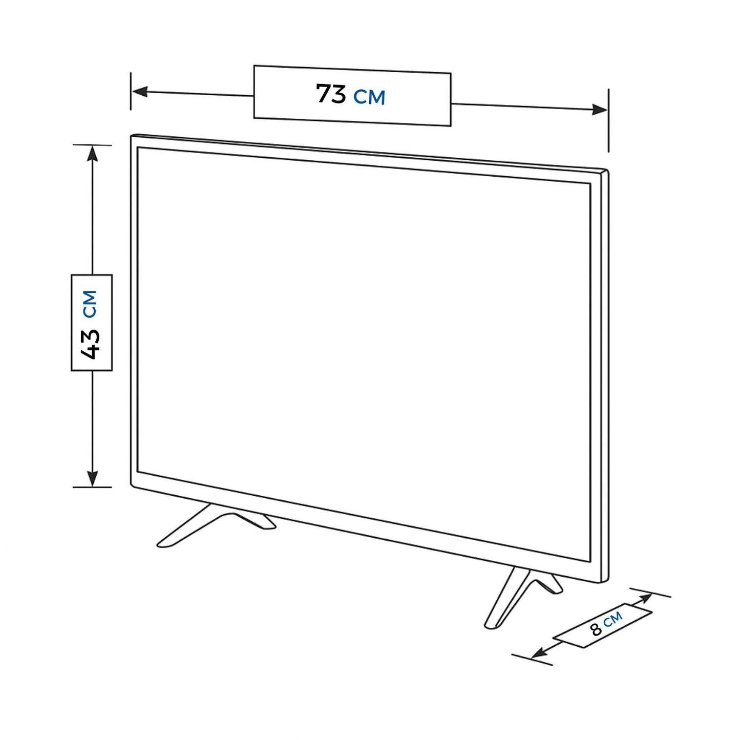 Televisor Challenger 32″ HD Basico LED - 32L87