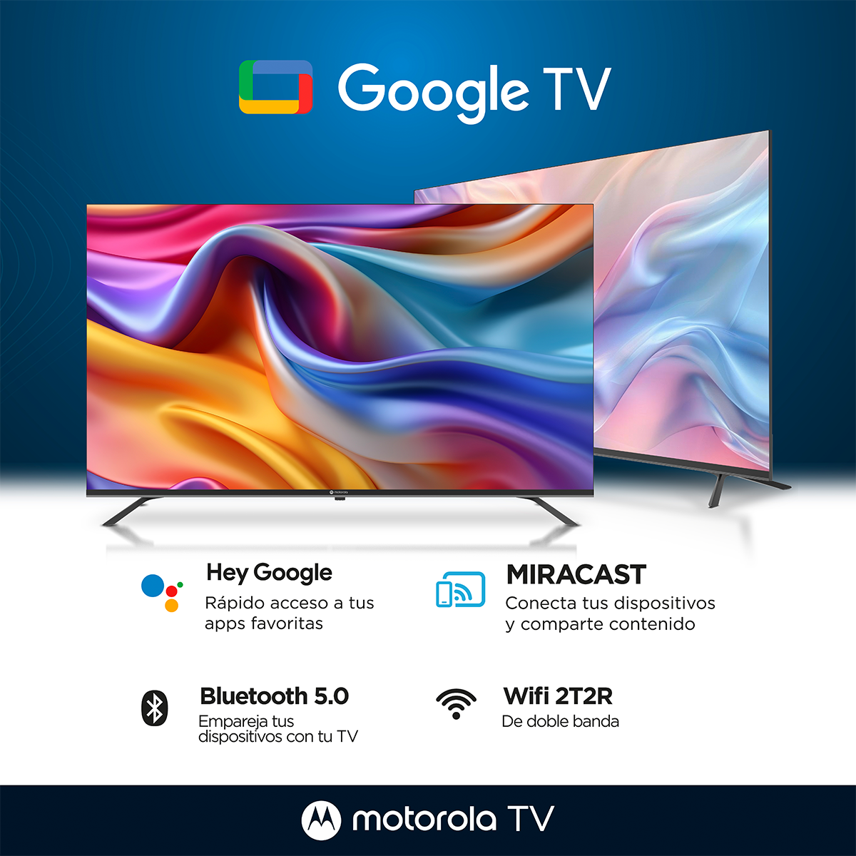 Televisor Motorola 32" Smart TV HD - MOT32HLE11