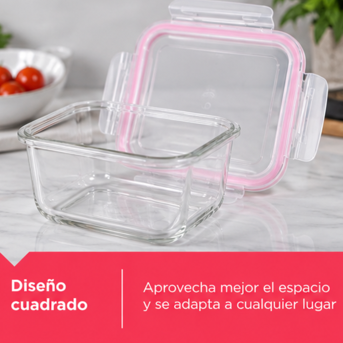 Set de 4 Refractarias de Vidrio Innovar -INN001