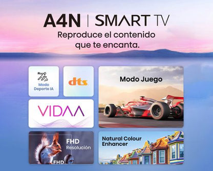 TELEVISOR HISENSE FHD A4N 43 PULGADAS