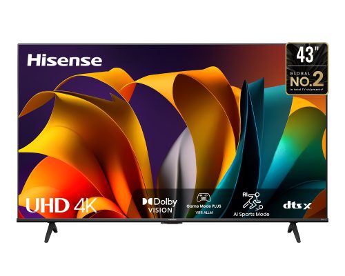 TELEVISOR HISENSE UHD-4K A6N 43 PULGADAS