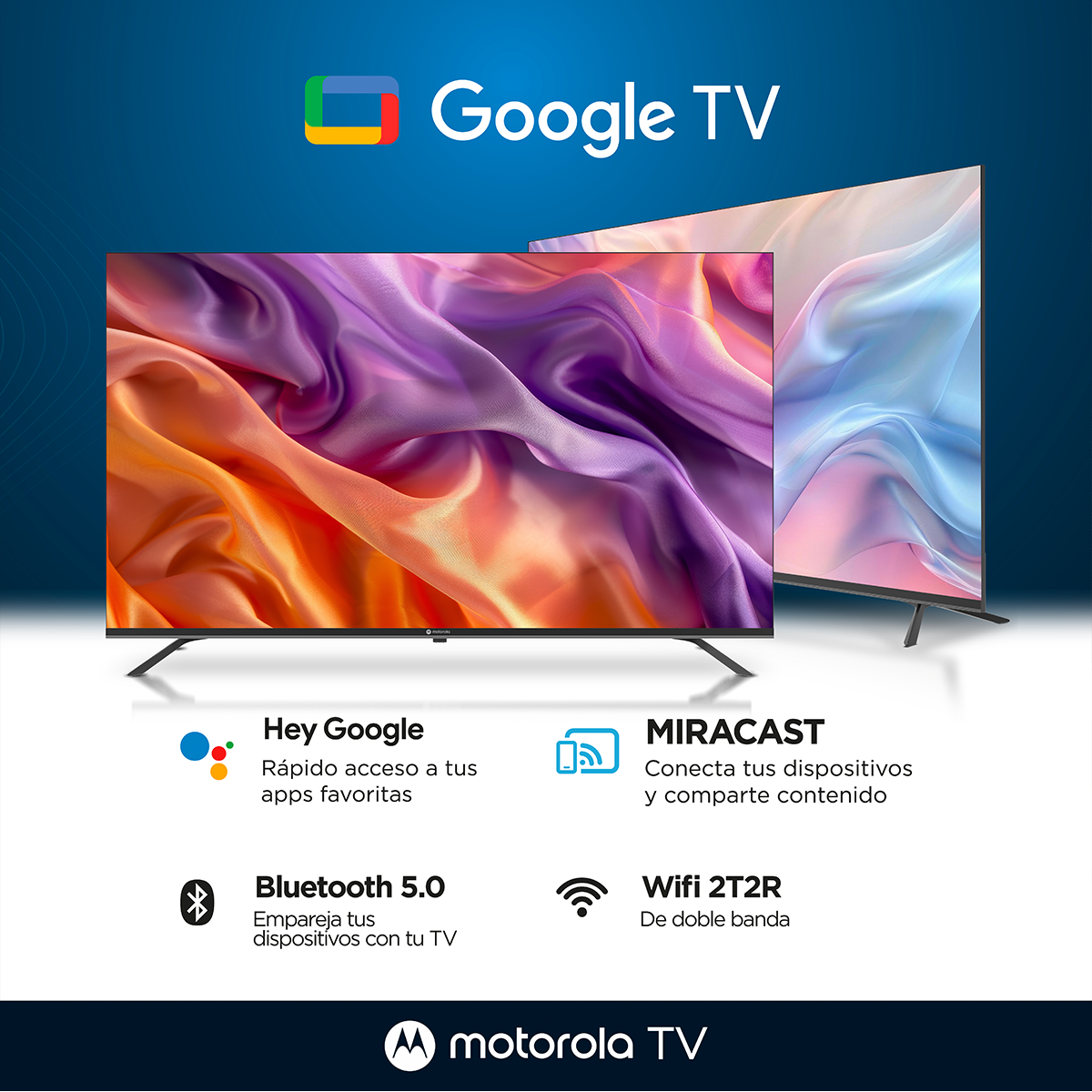 Televisor Motorola 43" Smart TV HD - MOT43FLE11