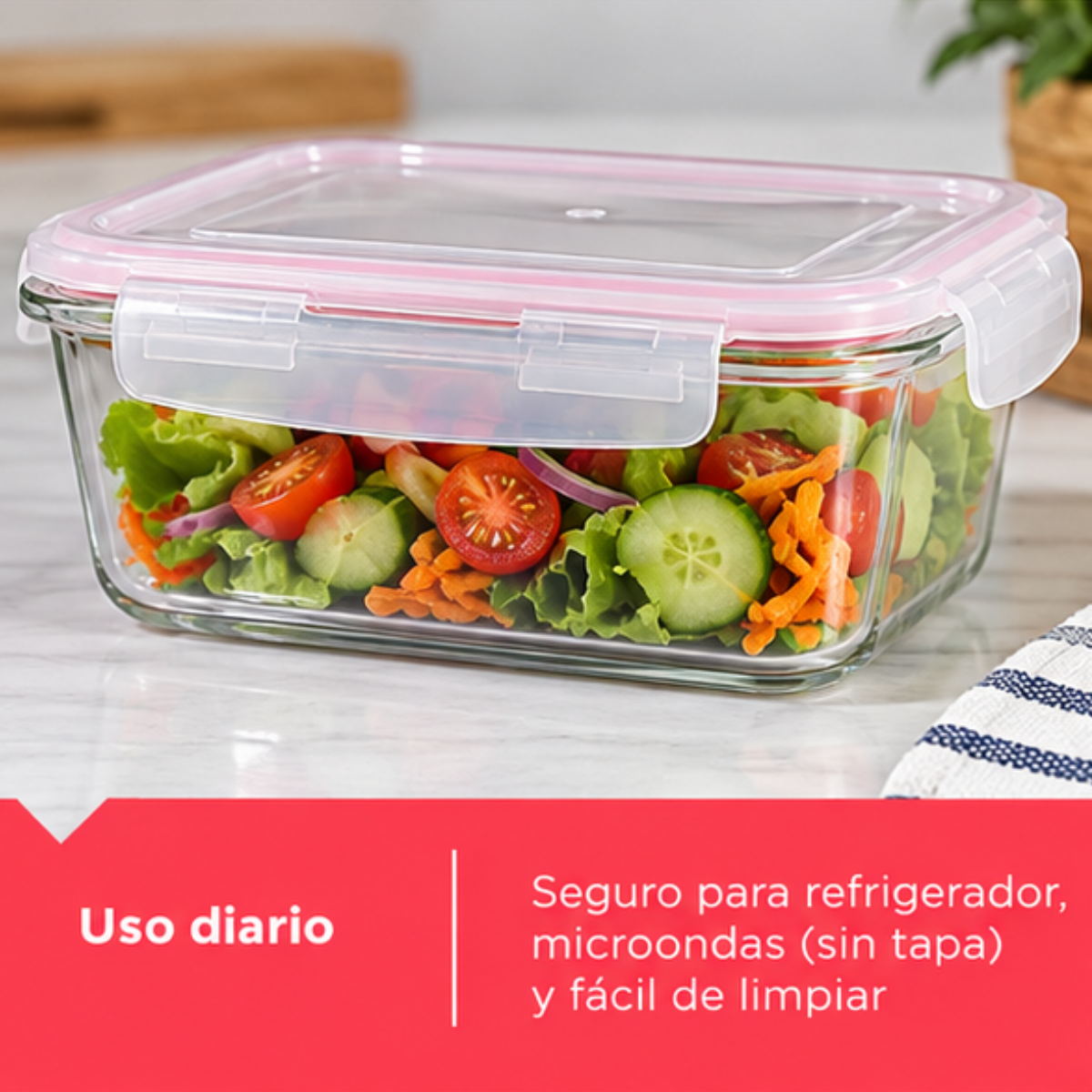 Set de 4 Refractarias de Vidrio Innovar -INN001