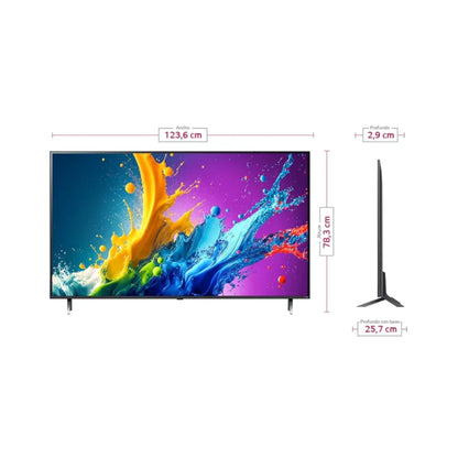 TV LG 50" Pulgadas 127 Cm 50QNED80 4K-UHD QNED Smart TV