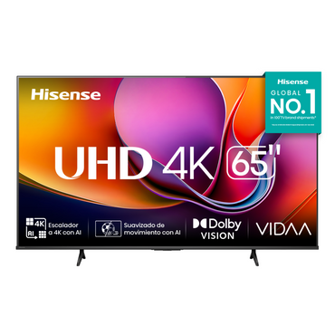 Televisor Hisense 65" UHD-4K - 65A6NV