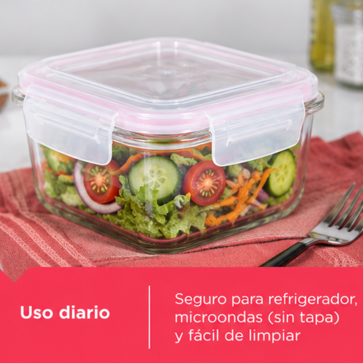Set de 4 Refractarias de Vidrio Innovar -INN001