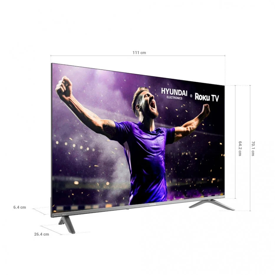Televisor Hyundai 50" LED 4K Smart Roku TV HYLED5023R4KM