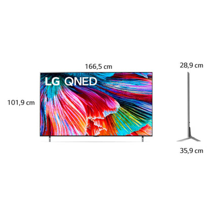 TELEVISOR LG QNED MINILED 75" QNED99 8K SMART TV CON THINQ AI - IMAGEN 8K ULTRA HD, TECNOLOGÍA MINILED, Y FUNCIONES INTELIGENTES CON THINQ AI