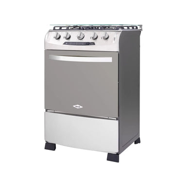 Estufa Orégano Haceb de 4 puestos 60 cm a Gas Natural Inox - ESTORG60-INOX
