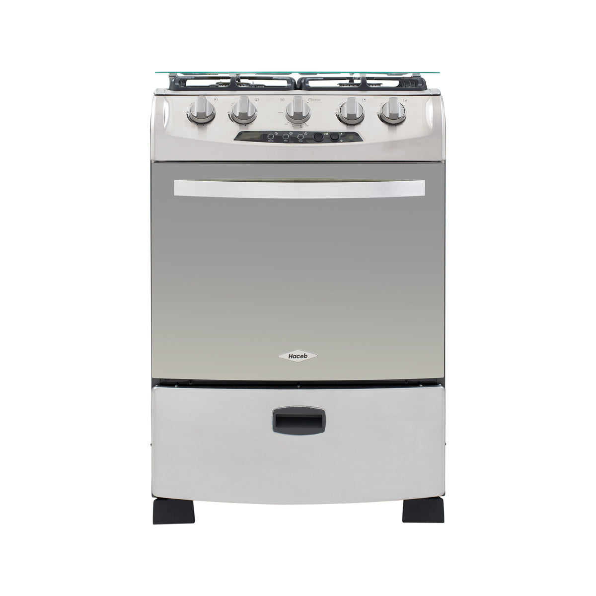 Estufa Orégano Ultra Haceb de 4 puestos 60 cm a Gas Natural Inox - ESTUFA OREGANO 60 ULTRA GN INOX - Logística Haceb
