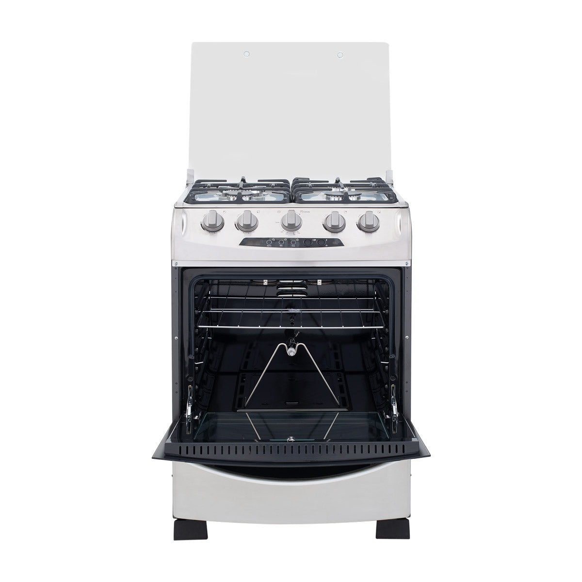 Estufa Orégano Ultra Haceb de 4 puestos 60 cm a Gas Natural Inox - ESTUFA OREGANO 60 ULTRA GN INOX - Logística Haceb