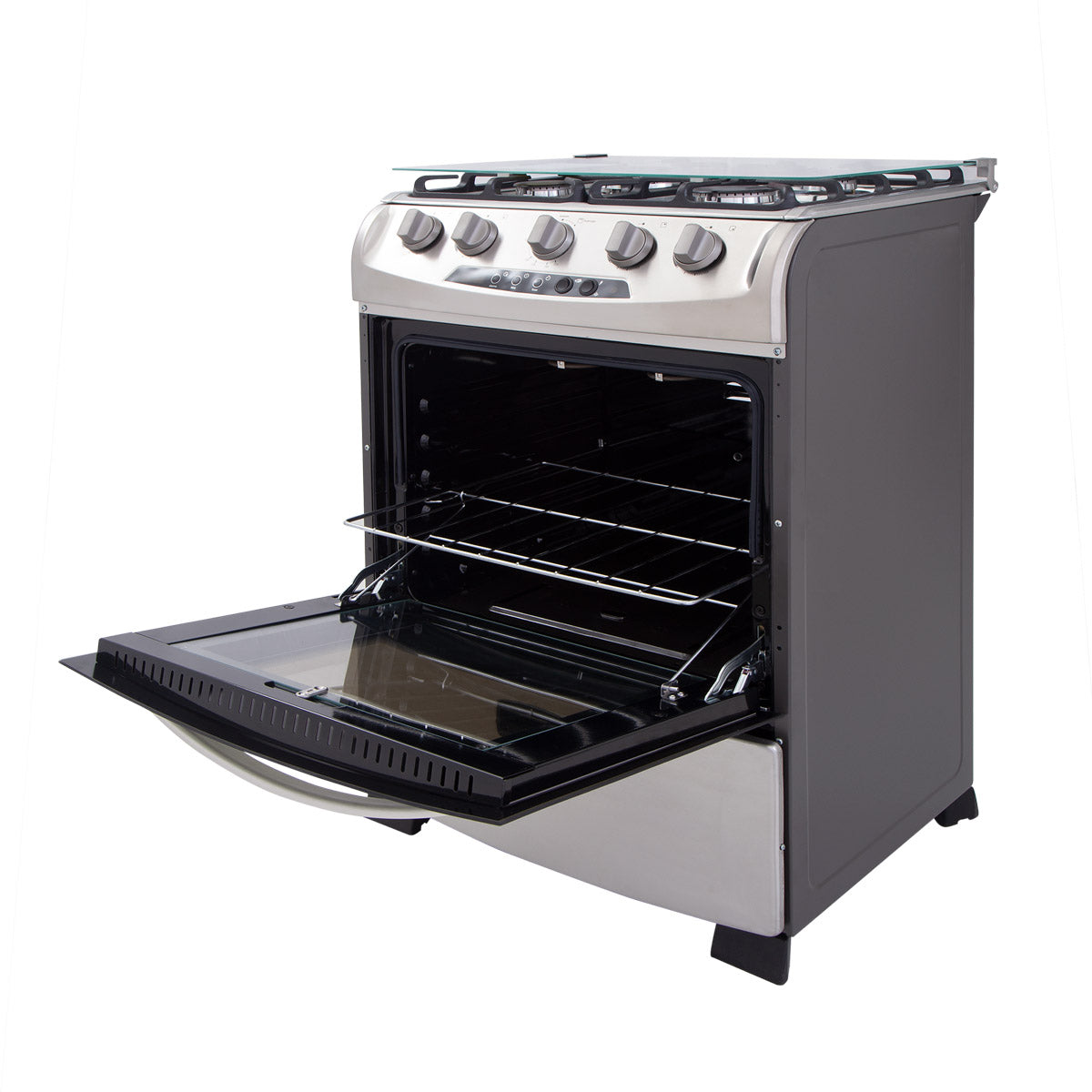 Estufa Orégano Ultra Haceb de 4 puestos 60 cm a Gas Natural Inox - ESTUFA OREGANO 60 ULTRA GN INOX - Logística Haceb
