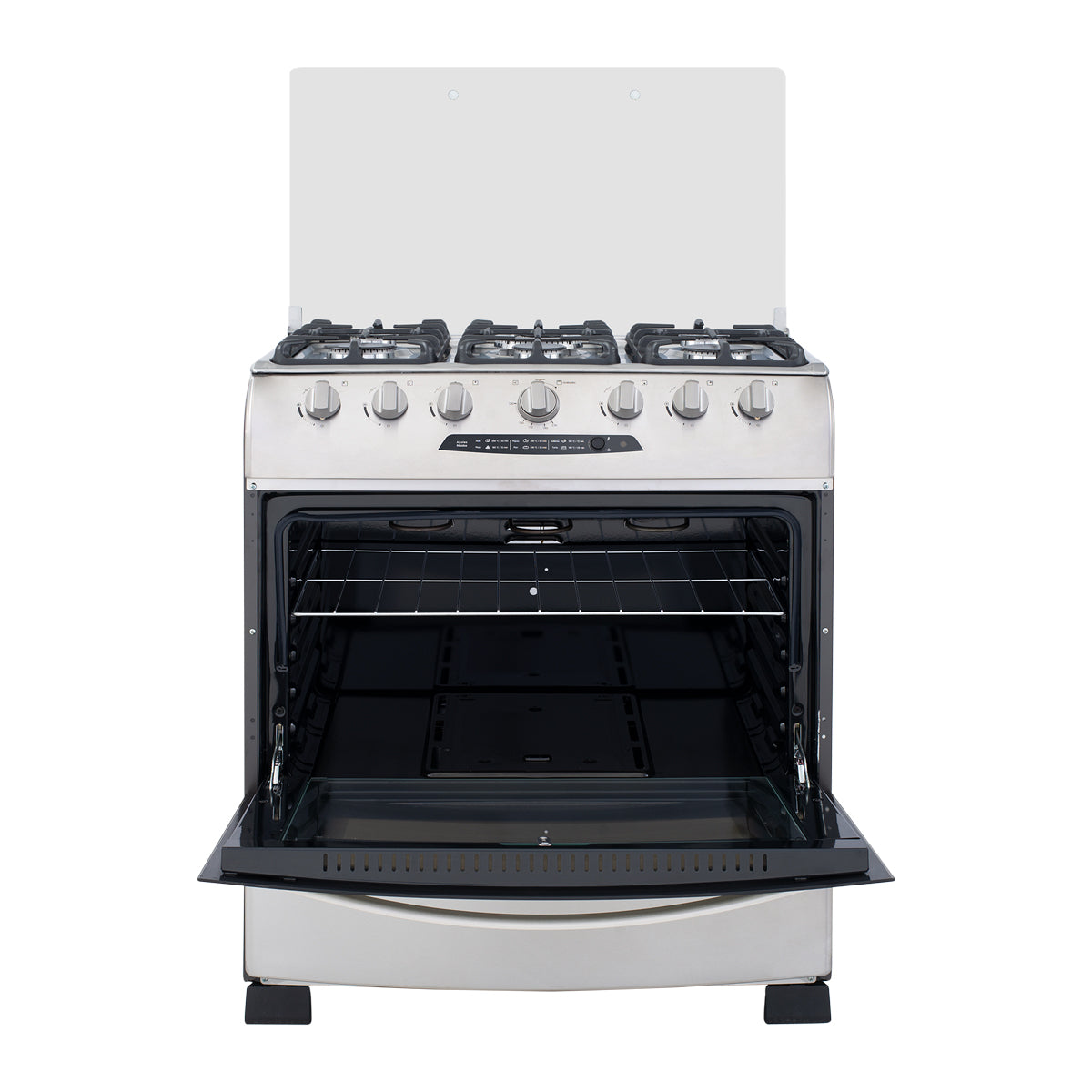 Estufa Orégano Haceb de 6 puestos 76 cm a Gas Propano Inox - ESTUFA OREGANO 76-VF GP INOX - Logística Haceb