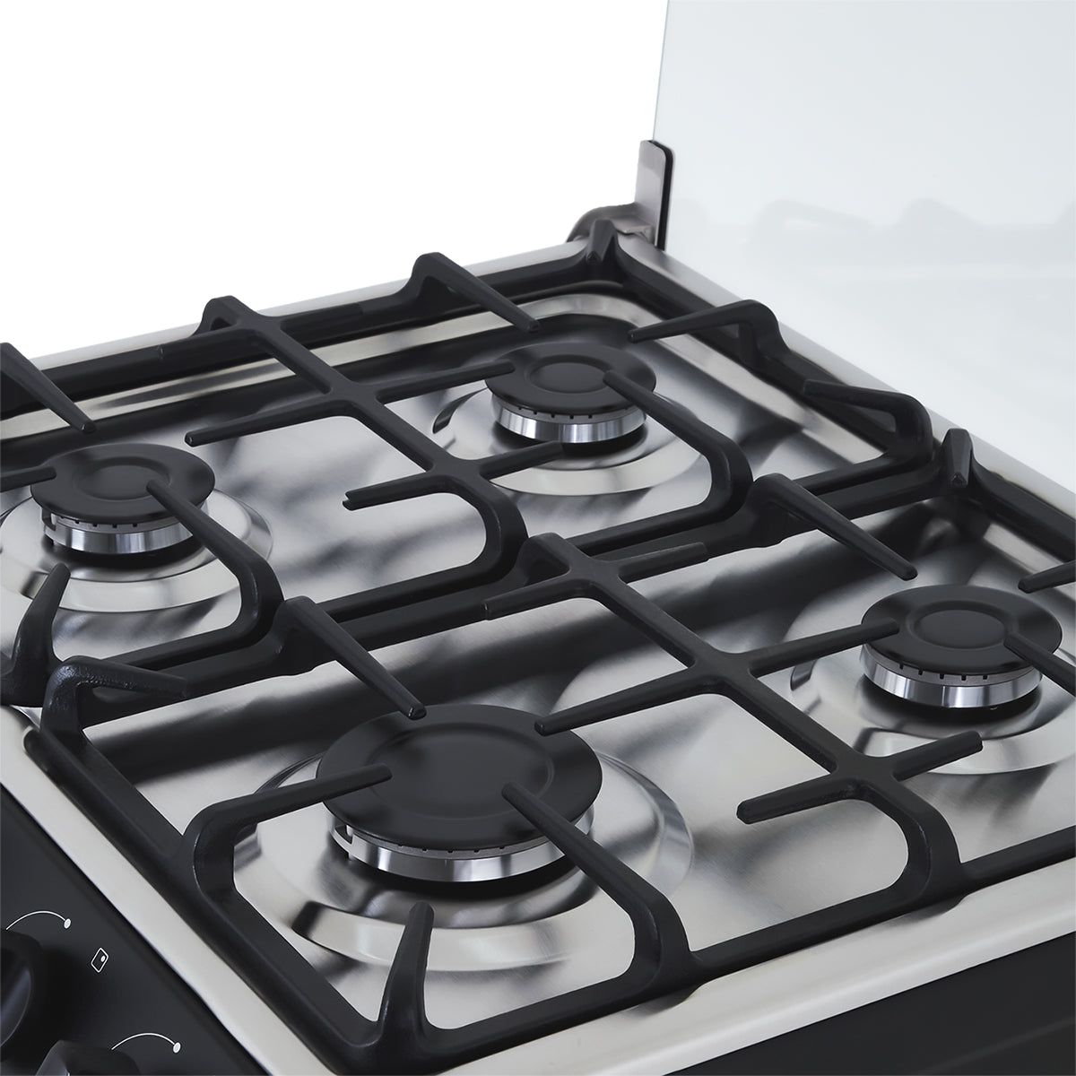 Estufa Orégano Haceb de 4 puestos 60 cm a Gas Propano Negro - ESTUFA OREGANO 60-VF GP NE