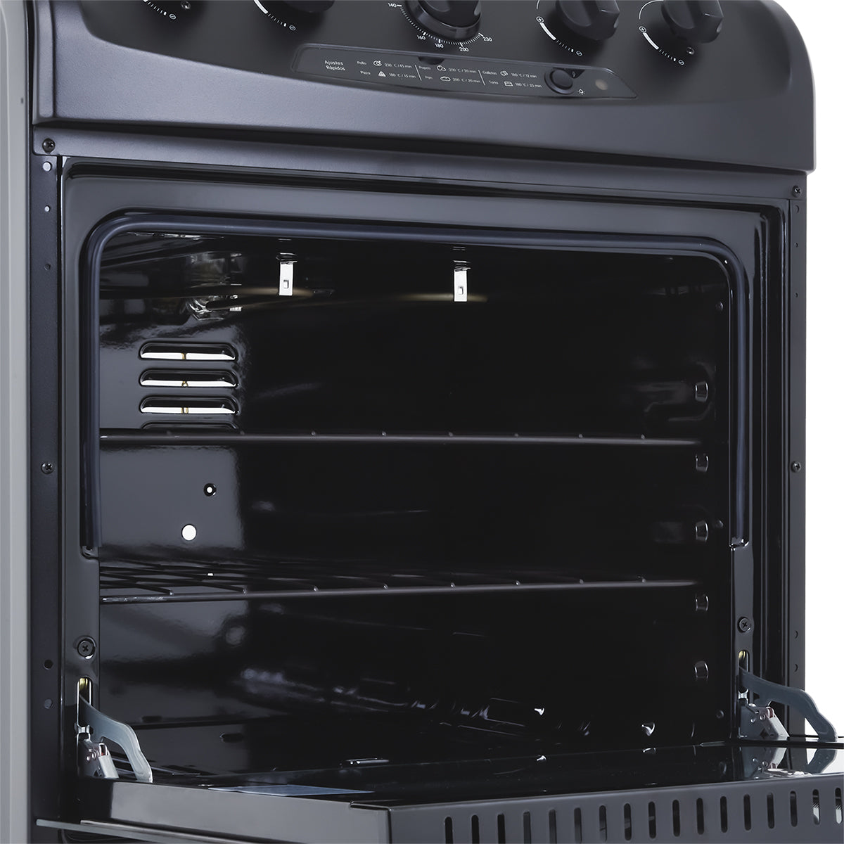 Estufa Orégano Haceb de 4 puestos 60 cm a Gas Propano Negro - ESTUFA OREGANO 60-VF GP NE