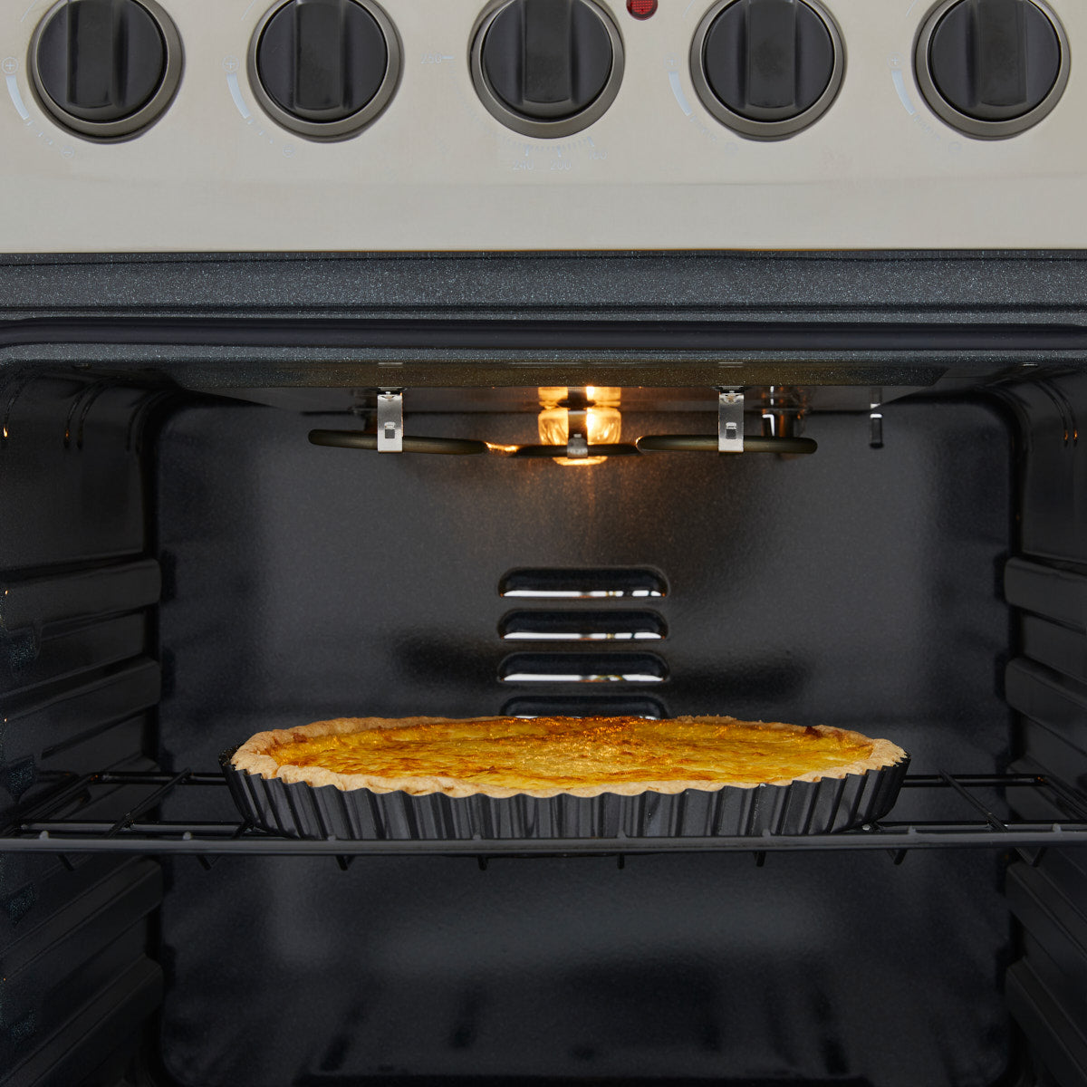 Estufa Romero Haceb de 4 puestos 50 cm a Gas Natural Inox - ESTUFA ROMERO 50-VP GN INOX - Logística Haceb