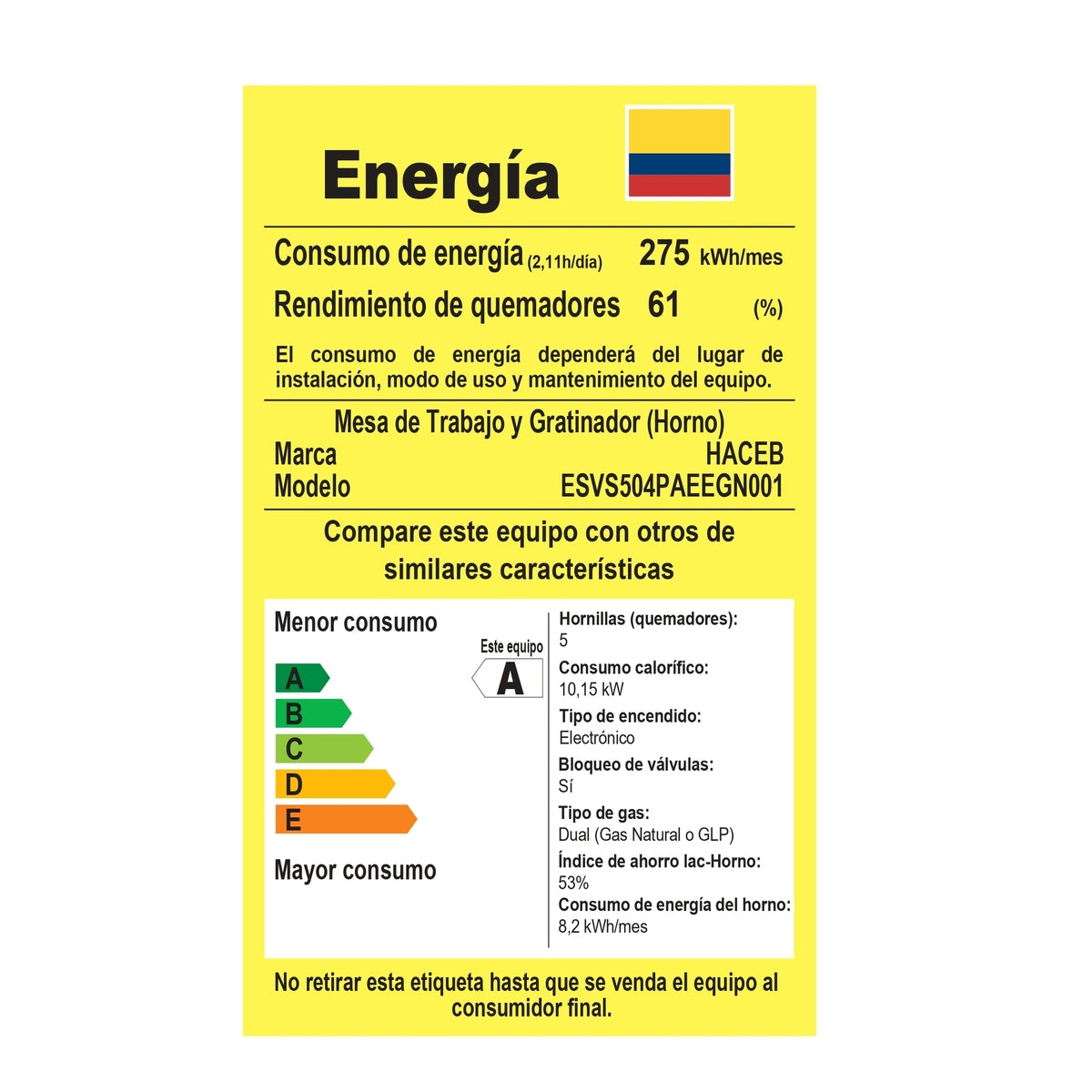 Estufa Romero Haceb de 4 puestos 50 cm a Gas Natural Inox - ESTUFA ROMERO 50-VP GN INOX - Logística Haceb