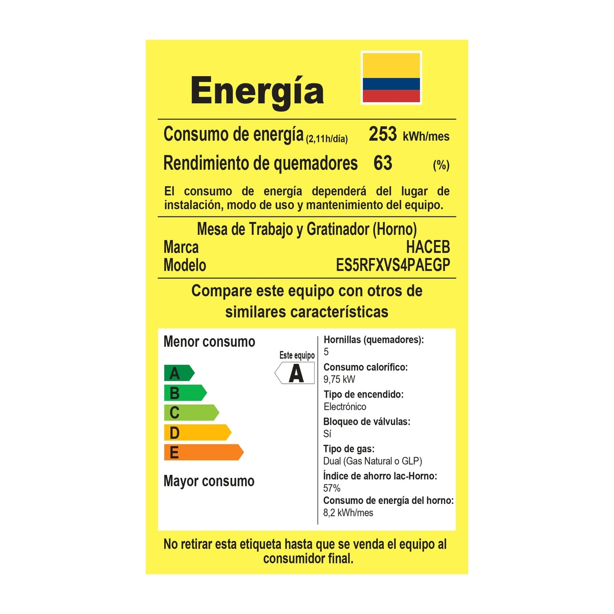 Estufa Romero Cristal de 4 puestos 50 cm a Gas Propano Inox - ESTUFA ROMERO 50-VP GP INOX - Logística Haceb