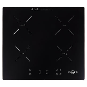 Estufa de Empotrar de Inducción Haceb de 4 puestos de 60 cm a 220V - CUB INDUCCION 60 220V