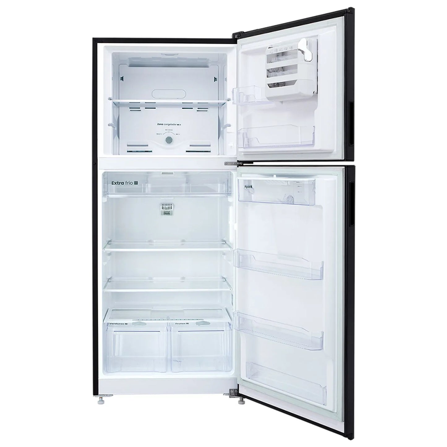 Nevera Haceb No Frost 404 litros inverter manija integrada negro cósmico