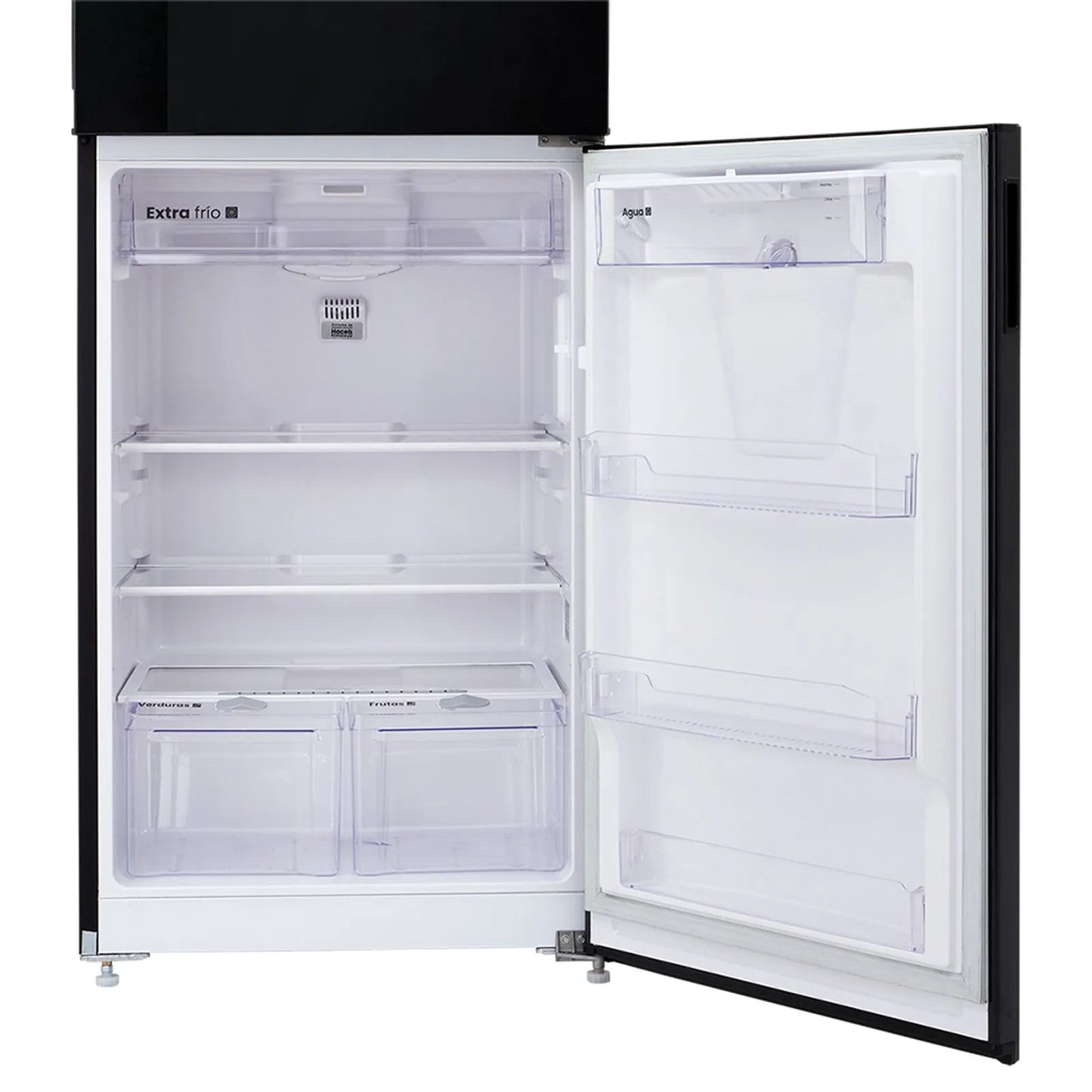 Nevera Haceb No Frost 404 litros inverter manija integrada negro cósmico