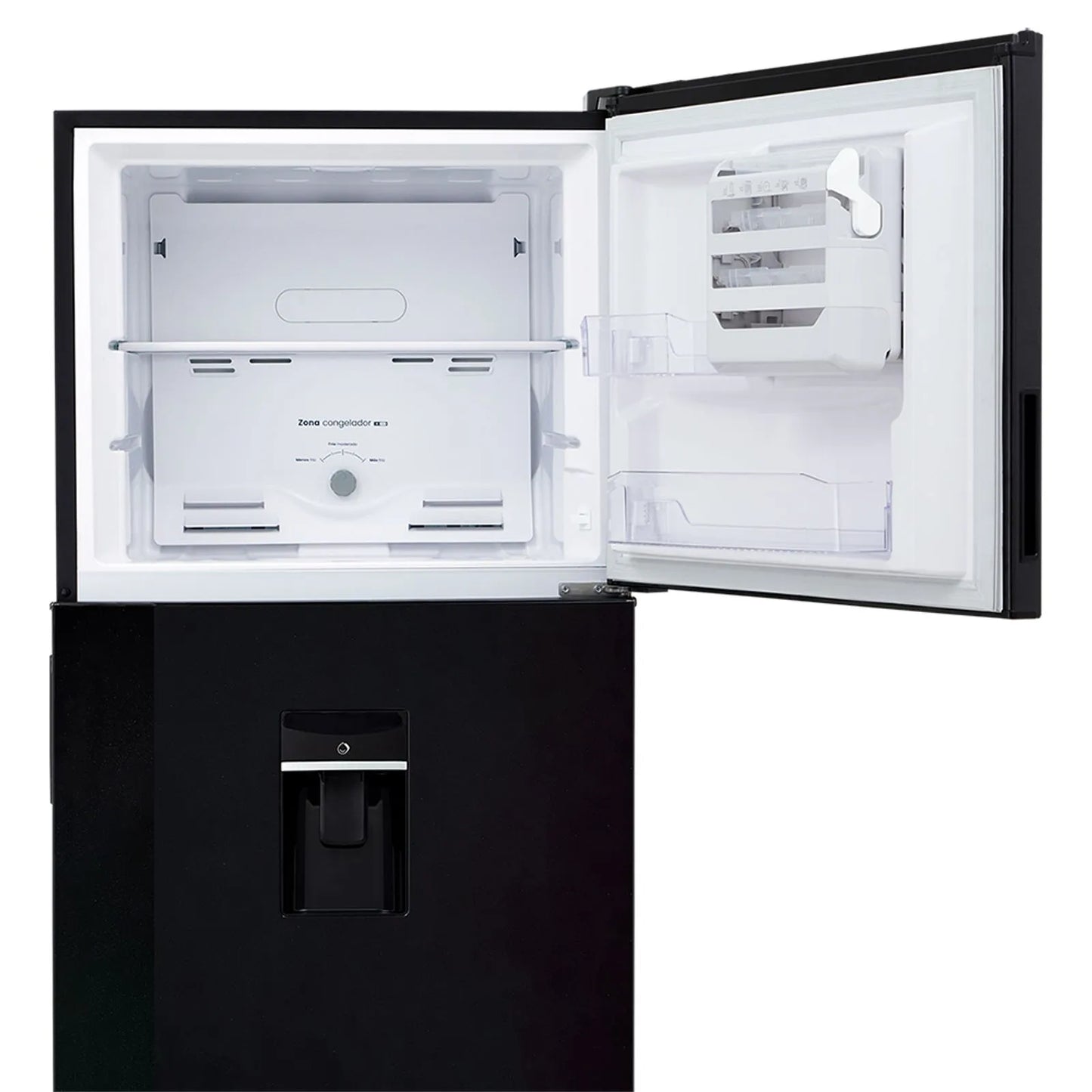 Nevera Haceb No Frost 404 litros inverter manija integrada negro cósmico