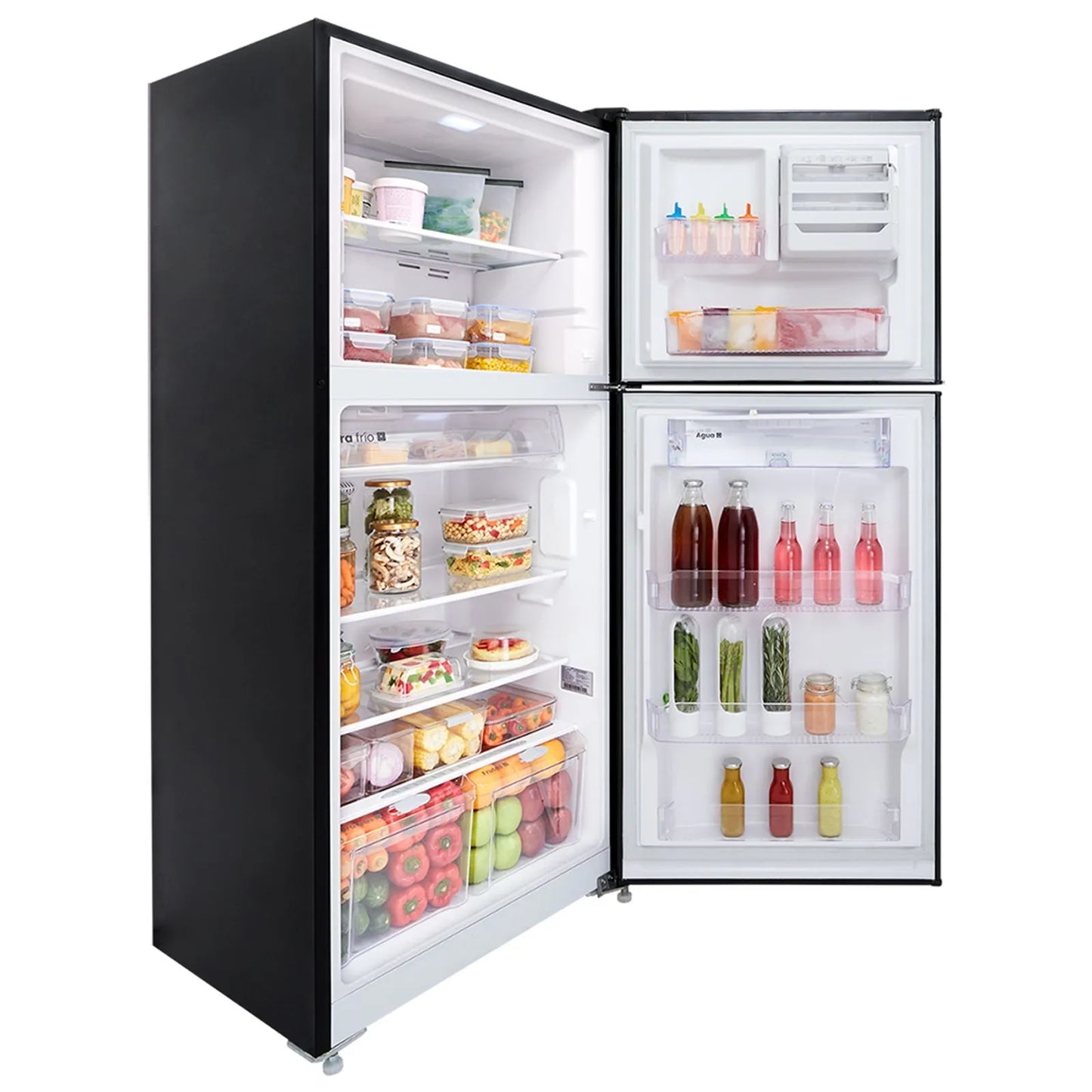 Nevera Haceb No Frost 404 litros inverter manija integrada negro cósmico