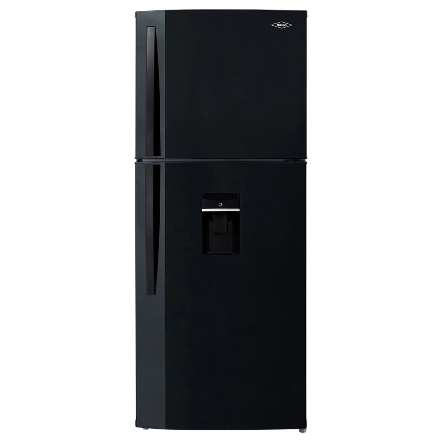 Nevera Haceb No Frost 448 litros manija externa negro esmeralda