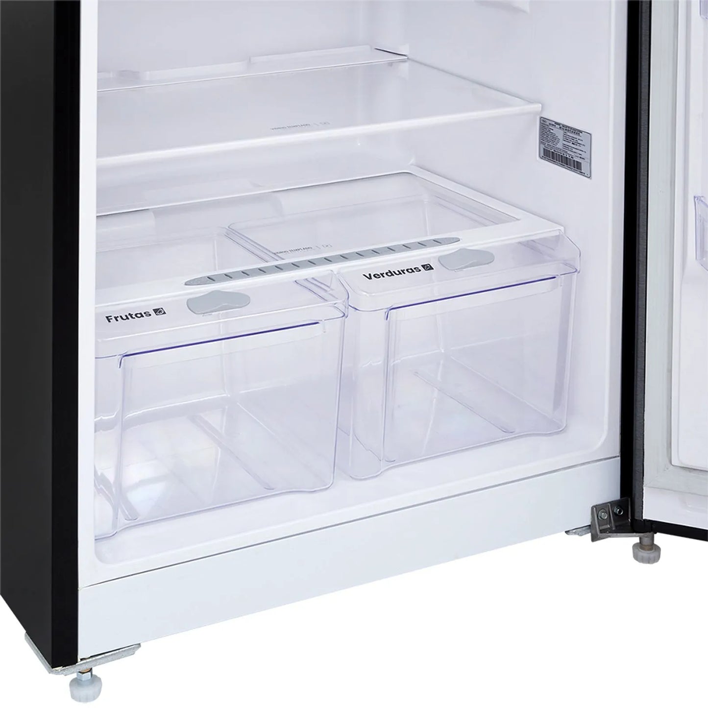 Nevera Haceb No Frost 448 litros manija externa negro esmeralda