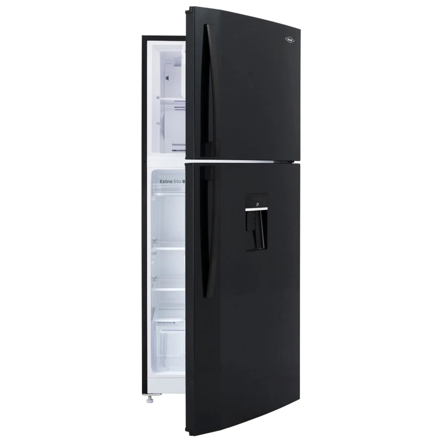 Nevera Haceb No Frost 448 litros manija externa negro esmeralda