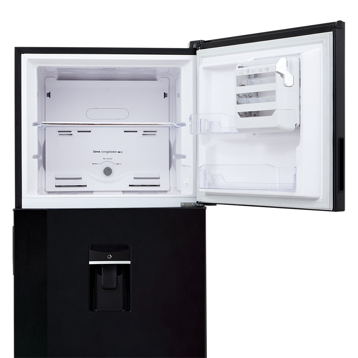 Nevera Haceb 448 litros No frost manija integrada negro cósmico inverter - NEV ALC 448 SE PD DA MI NC INV - Logística Haceb