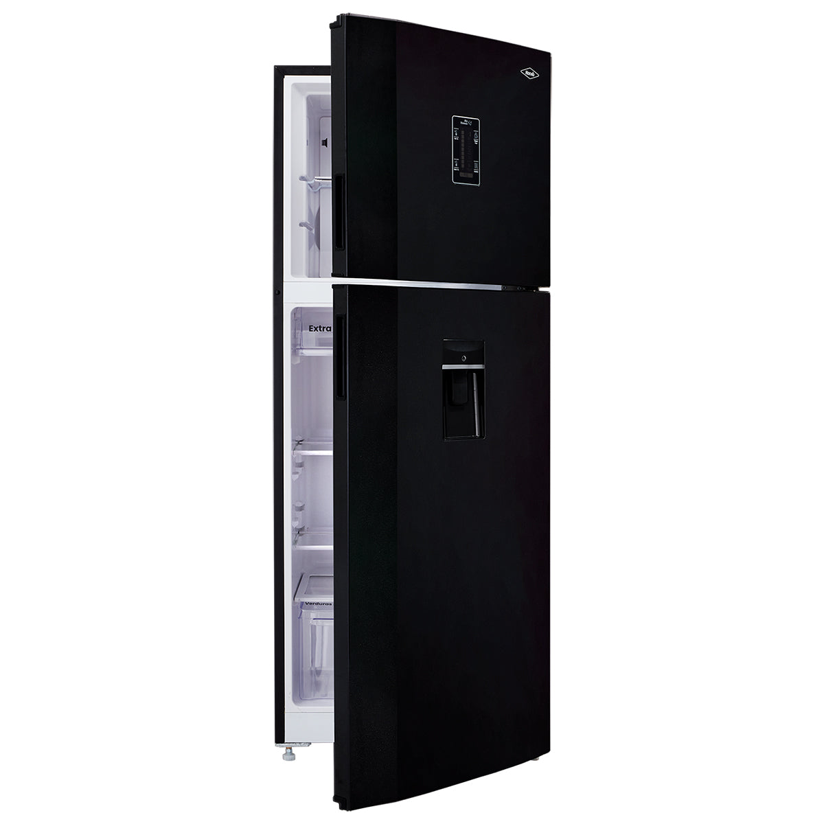 Nevera Haceb 448 litros No frost manija integrada negro cósmico inverter - NEV ALC 448 SE PD DA MI NC INV - Logística Haceb