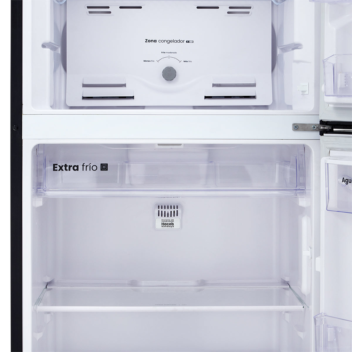 Nevera Haceb 448 litros No frost manija integrada negro cósmico inverter - NEV ALC 448 SE PD DA MI NC INV - Logística Haceb