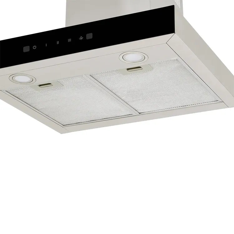 Campana Pared Haceb 60.00 cm x 95.00 cm 3 velocidades Inox Negro- Logística Haceb