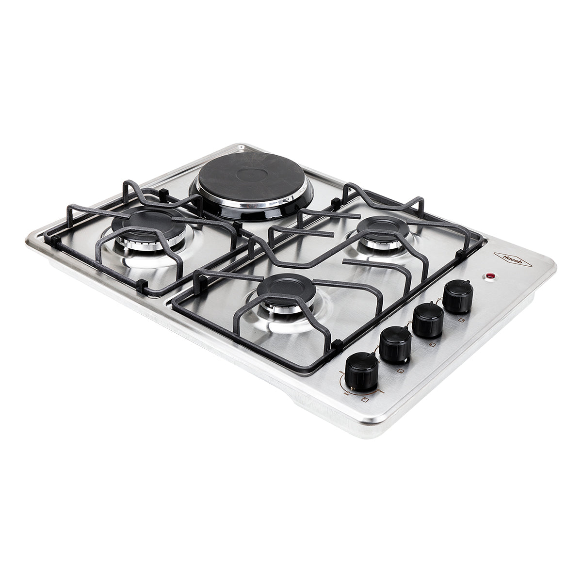 Estufa de Empotrar TO Haceb de 3 puestos 3X1 RB de 60X43 cm a Gas Propano Inox- CUB TO 60-43 INOX 3X1 RB GP 120V