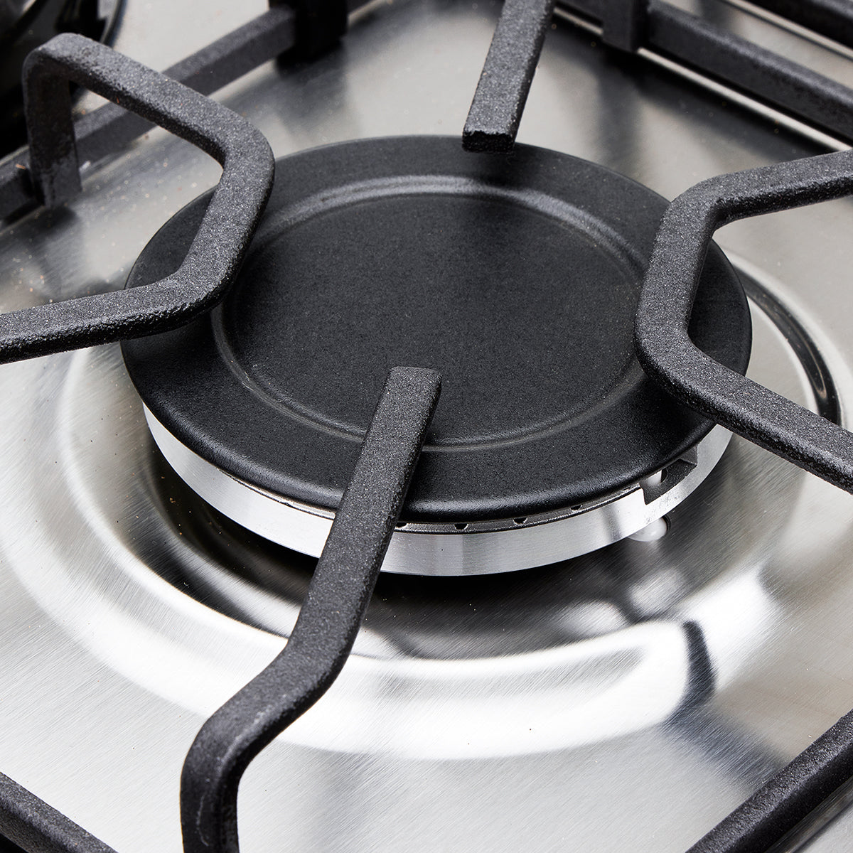 Estufa de Empotrar TO Haceb de 3 puestos 3X1 RB de 60X43 cm a Gas Propano Inox- CUB TO 60-43 INOX 3X1 RB GP 120V