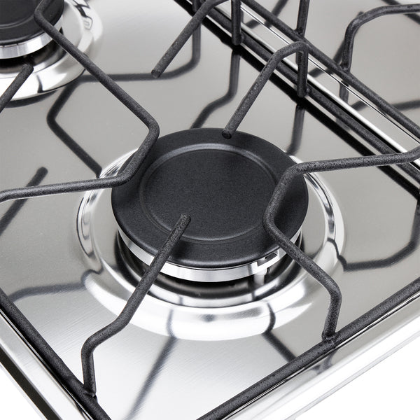 Estufa de Empotrar TO Haceb de 4 puestos AL de 60 X 43 cm en Alambrón a Gas Natural Inox - CUB TO 60-43 INOX AL GN