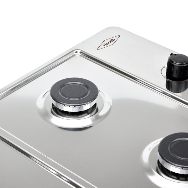 Estufa de Empotrar TO Haceb de 4 puestos AL de 60 X 43 cm en Alambrón a Gas Natural Inox - CUB TO 60-43 INOX AL GN