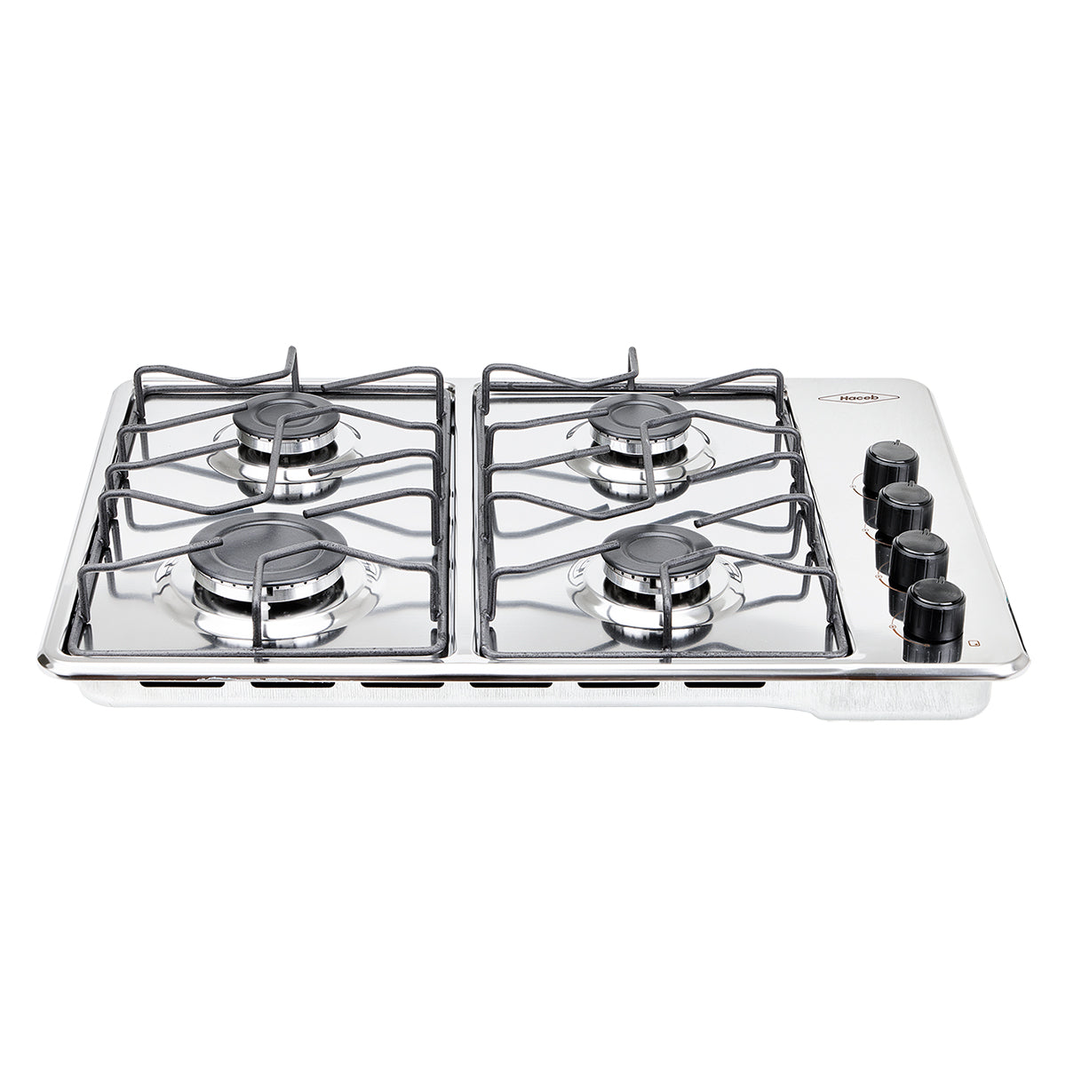 Estufa de Empotrar TO Haceb de 4 puestos de 60X43 cm a Gas Propano Inox - CUB TO 60-43 INOX AL GP