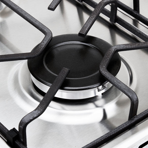 Estufa de Empotrar TO Haceb de 4 puestos de 60X43 cm a Gas Natural Inox- CUB TO 60-43 INOX PL GN