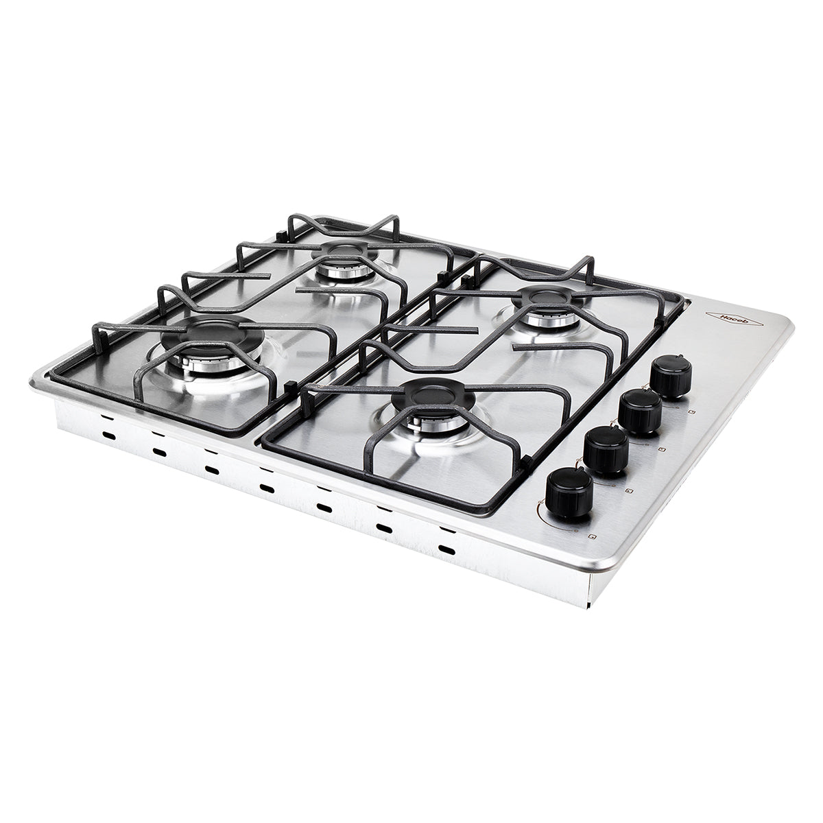 Estufa de Empotrar Haceb de 4 puestos 60X51 cm a Gas Propano Inox - CUB TO 60-51 INOX PL GP
