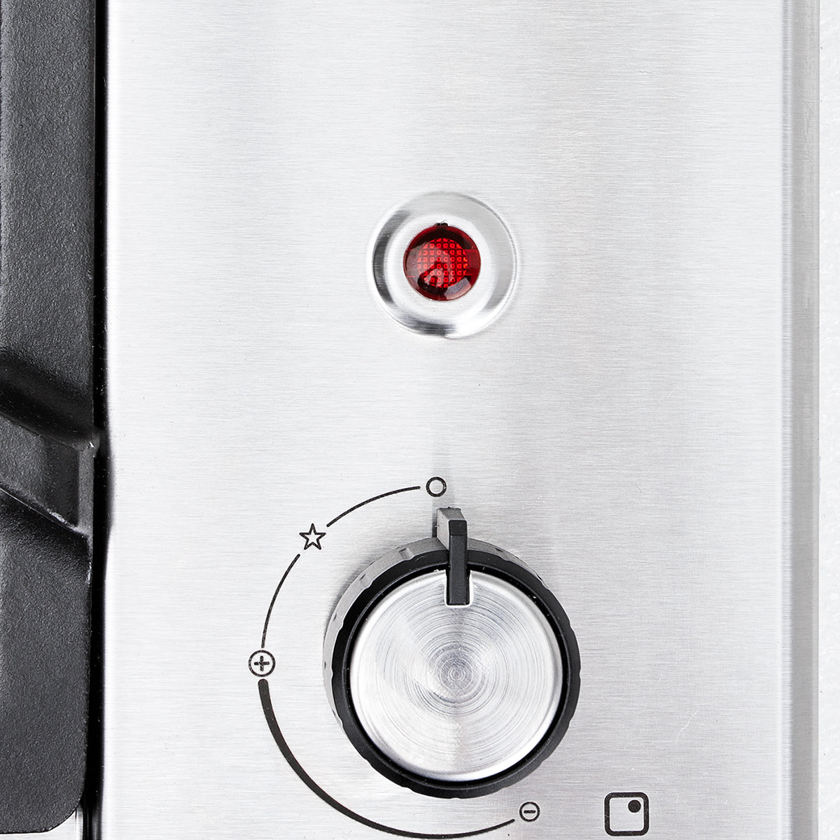 Estufa de Empotrar TA de 3 puestos 3X1 RB Haceb de 60 cm a Gas Natural 120 - CUB TA 60-51 INOX 3X1 RB GN 120V