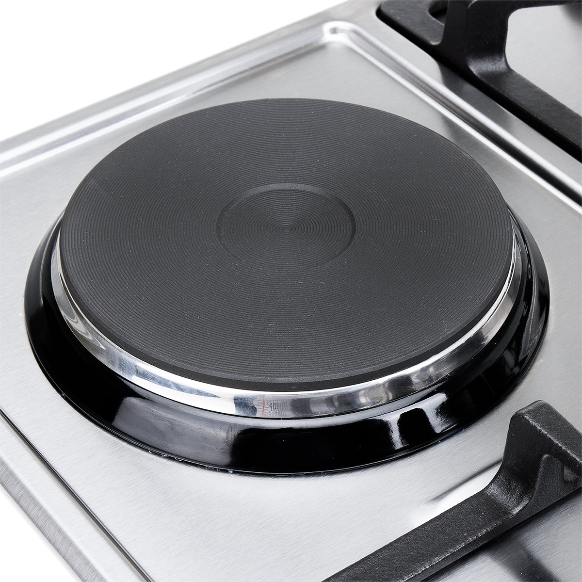Estufa de Empotrar TA Haceb de 3 puestos 3X1 RB de 60-51CM a Gas Propano Inox - CUB TA 60-51 INOX 3X1 RB GP 120V - Logística Haceb