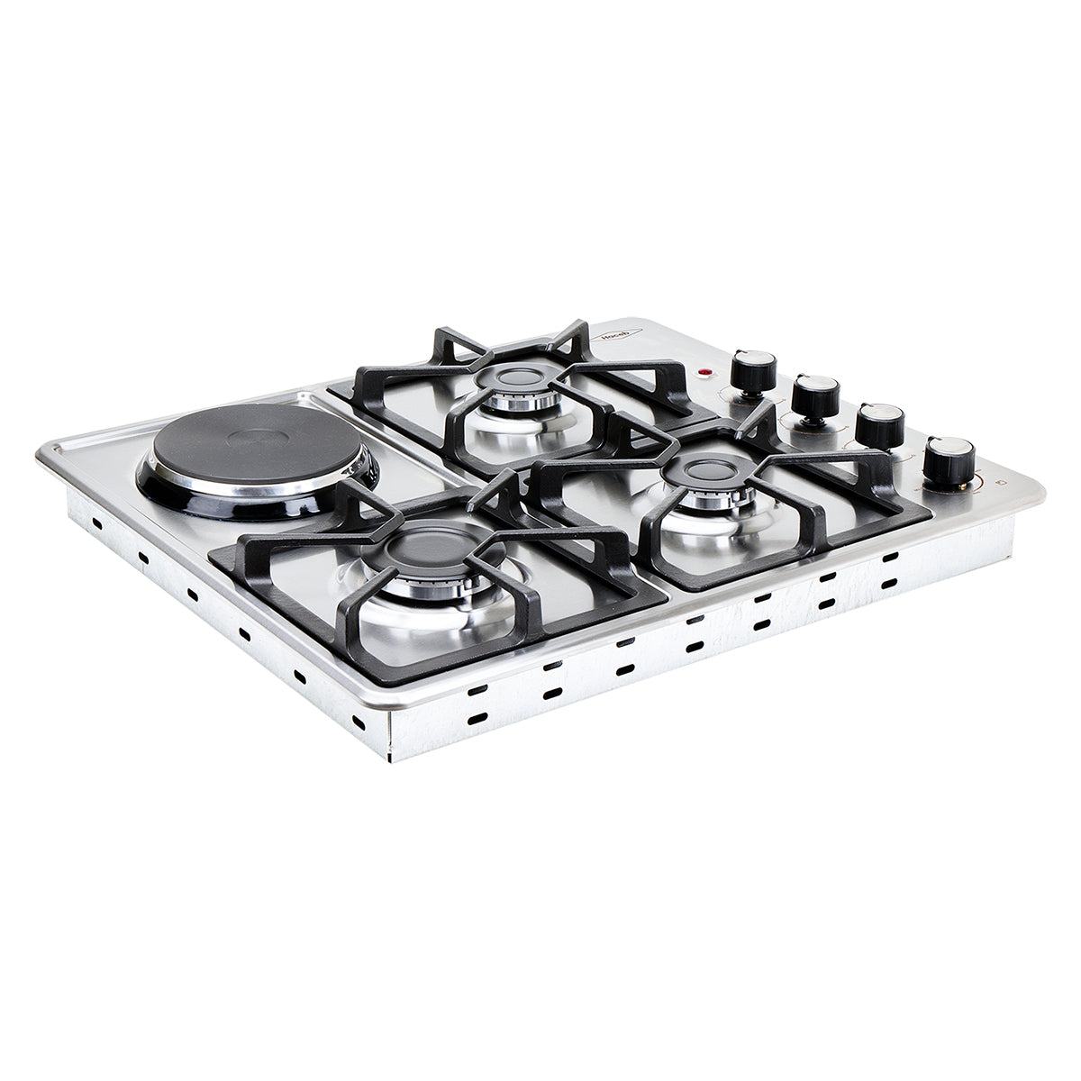 Estufa de Empotrar TA Haceb de 3 puestos 3X1 RB de 60-51CM a Gas Propano Inox - CUB TA 60-51 INOX 3X1 RB GP 120V - Logística Haceb